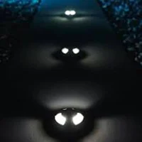 Lampo Ground 3W LED 12V Triple Lateral Emission Light Recessed