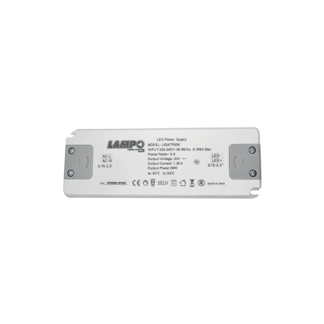 Lampo LED driver 8W Constant Voltage 12V/24V DC Converter