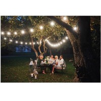 Lampo White String Light 11 Lamp holder E27 12.5 meter IP65