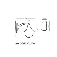 Nobile Lampara Applique E27 Wall Lamp IP43 Anthracite For Nobile Lampara Applique E27 Wall Lamp IP43 Anthracite For