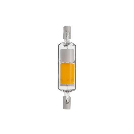 Duralamp lampadina led lineare R7s 4W in vetro