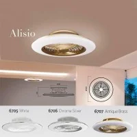 Mantra Alisio LED Ventilatore e Plafone da Soffitto Gestito Da Mantra Alisio LED Ventilatore e Plafone da Soffitto Gestito Da