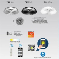 Mantra Himalaya LED Ventilatore e Plafone da Soffitto Gestito