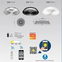 Mantra Himalaya LED Ventilatore e Plafone da Soffitto Gestito