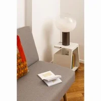 Artemide Laguna Satin Bronze Table Lamp Blown Glass By Matteo
