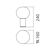 Artemide Laguna Satin Brass Table Lamp Blown Glass By Matteo Artemide Laguna Satin Brass Table Lamp Blown Glass By Matteo