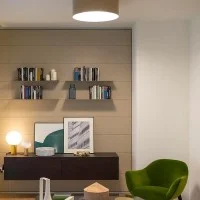 Artemide Laguna Lampada da Tavolo Ottone Satinato In Vetro