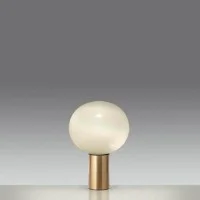 Artemide Laguna Lampada da Tavolo Ottone Satinato In Vetro