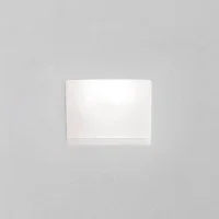 Lampo Faretto GU10 Da Incasso a Soffitto In Gesso Con Vetro