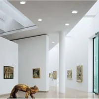 Lampo Ceiling Recessed GU10 Downlight In Plaster Round For LEDs Lampo Ceiling Recessed GU10 Downlight In Plaster Round For LEDs