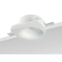 Lampo Ceiling Recessed GU10 Downlight In Plaster Round For LEDs Lampo Ceiling Recessed GU10 Downlight In Plaster Round For LEDs