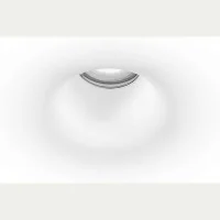 Lampo Faretto GU10 Da Incasso a Soffitto In Gesso Tondo Per Led