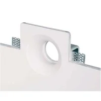 Lampo Ceiling Recessed GU10 Downlight In Plaster Round For LEDs Lampo Ceiling Recessed GU10 Downlight In Plaster Round For LEDs