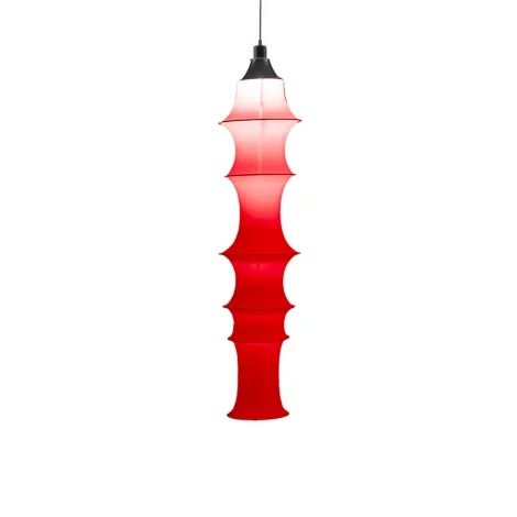 Artemide Falkland 165 red led Suspension Lamp in Filanca