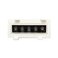 Laser Blade Recessed Linear Adjustable Downlight LED 10W 3000K