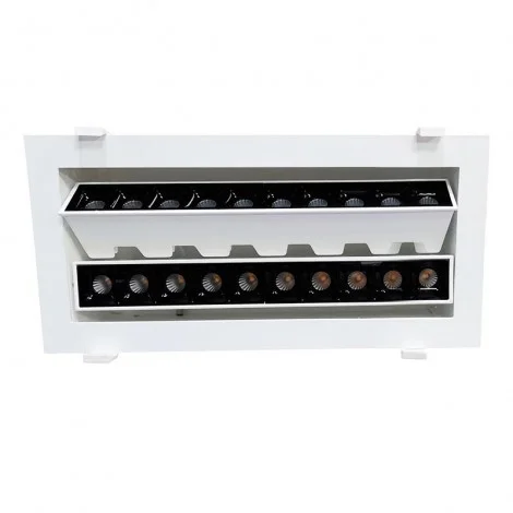 Laser Blade Faretto Lineare Doppio Da Incasso Orientabile LED