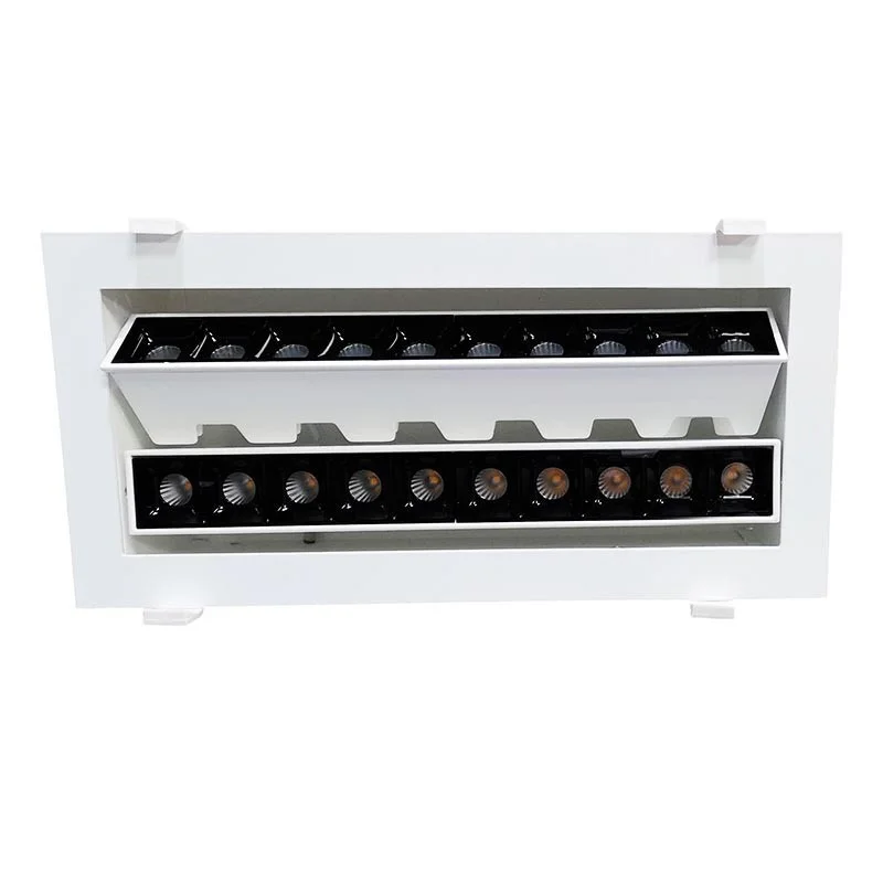 Laser Blade Faretto Lineare Doppio Da Incasso Orientabile LED Laser Blade Faretto Lineare Doppio Da Incasso Orientabile LED