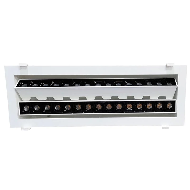 Laser Blade Faretto Lineare Doppio Da Incasso Orientabile LED Laser Blade Faretto Lineare Doppio Da Incasso Orientabile LED