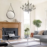 Flos 2097 / 30 Lampadine Lampadario In Ferro a Sospensione