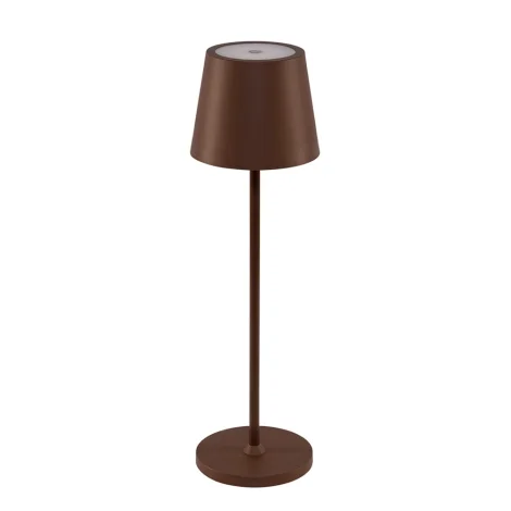Lampo battery led table lamp with round base