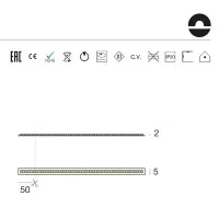 Iled Strip LED Ribbon Slim 5mm 120led/m 24V 9.6W/mt Reel 5