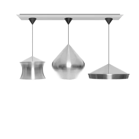 Tom Dixon Beat Linear Trio System lampada a sospensione