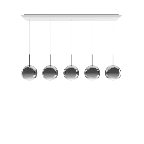Tom Dixon Mirror Ball Linear System lampada a sospensione