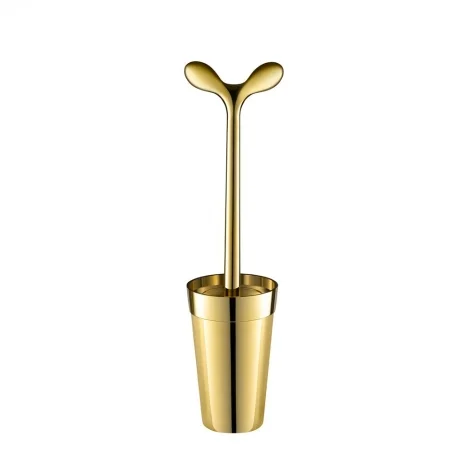 Alessi Merdolino oro gold scopino da bagno Limited Edition