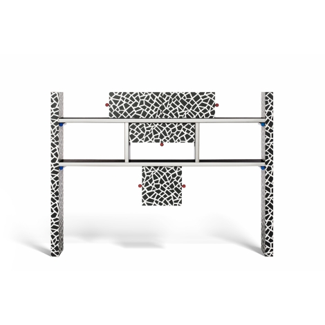 Memphis Lodge Wooden Console