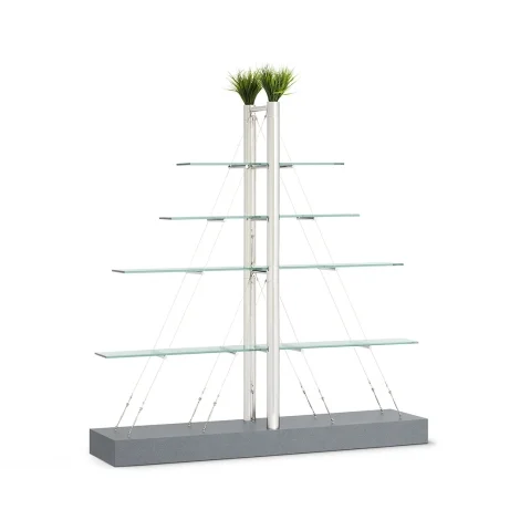 Memphis Magnolia bookcase