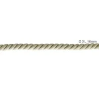 Cavo Elettrico Cordone XL In Lino Naturale 3x Trecciato A