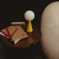 Fontana Arte Bilia Mini lampada da tavolo led