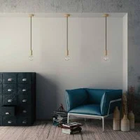 Cavo Elettrico Cordone XL In Lino Naturale 3x Trecciato A