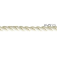 Cavo Elettrico Cordone XL In Cotone Naturale 3x Trecciato A