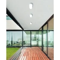 FAI Mini Plafoniera LED 12W Ovale Lampada Soffitto o Parete