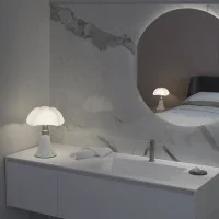 Martinelli Luce Minipipistrello Cordless Ricaricabile By Gae Aulenti