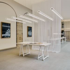 Flos Luce Orizzontale suspension lamp | Diffusione Luce
