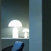 Oluce Atollo 237 medium Glass Table Lamp Dimmable Oluce Atollo 237 medium Glass Table Lamp Dimmable