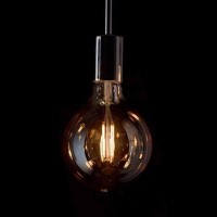 Ideal Lux Lampadina Ambrata Vintage E27 LED 4W Globo G95 300lm