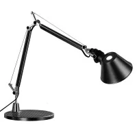 Artemide Base 200 mm for Tolomeo Table Black Aluminum