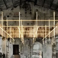 Flos COORDINATES Module S Dimmable Suspension LED Champagne