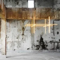 Flos COORDINATES S4 Lampadario LED Champagne a Sospensione
