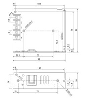 Meanwell Alimentatore LRS-35-24 36W 24V 1.5A Strip LED AC/DC