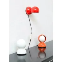 Artemide Eclisse E14 25W Table Lamp White By Vico Magistretti