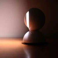 Artemide Eclisse E14 25W Table Lamp White By Vico Magistretti