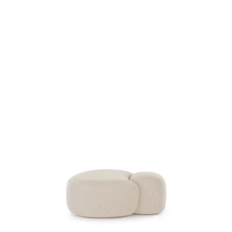 Kartell Aaland pouf tessuto gorgone