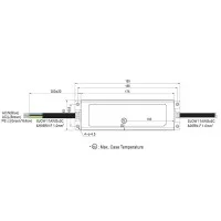 Meanwell Power Supply ELG-100-24DA-3Y 100W 24V 4A IP67 DALI