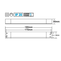 TCI LCV 60W 24V 220-240V direct current electronic driver Power TCI LCV 60W 24V 220-240V direct current electronic driver Power
