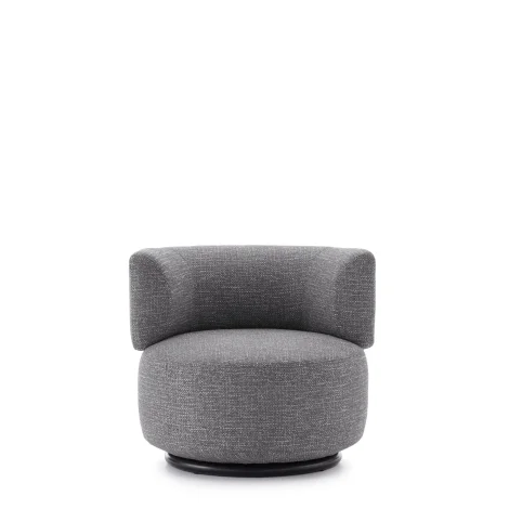 Kartell K-waiting poltrona girevole texture