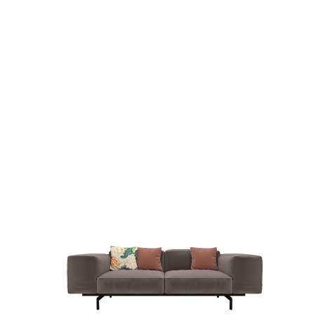 Kartell Largo due posti velluto